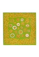 Chanel Silk Green Scarf