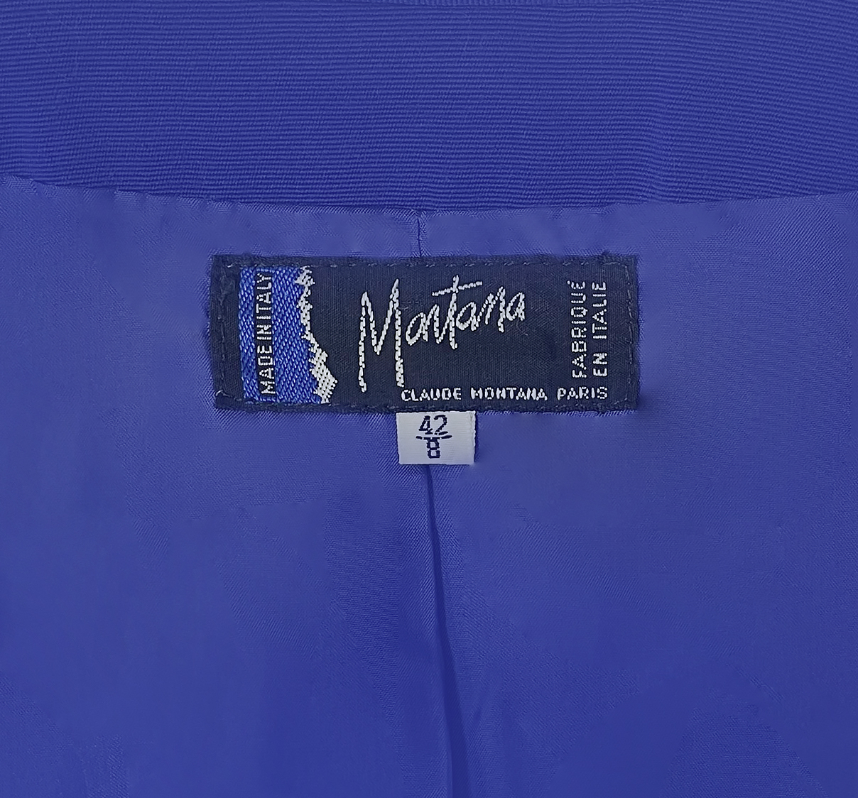 Claude Montana Blue Jacket