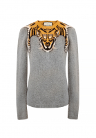 Gucci Tiger Intarsia Wool Sweater
