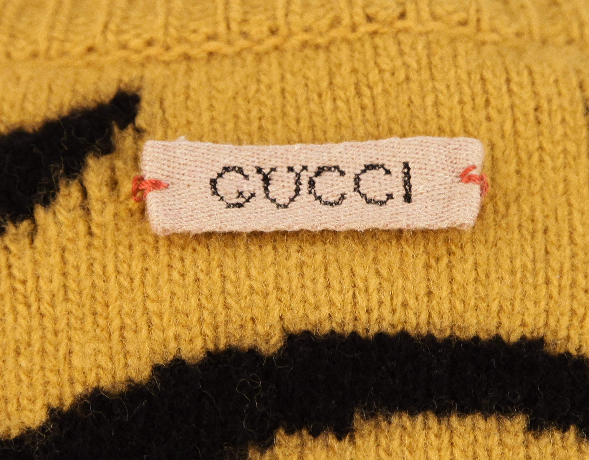 Gucci Tiger Intarsia Wool Sweater