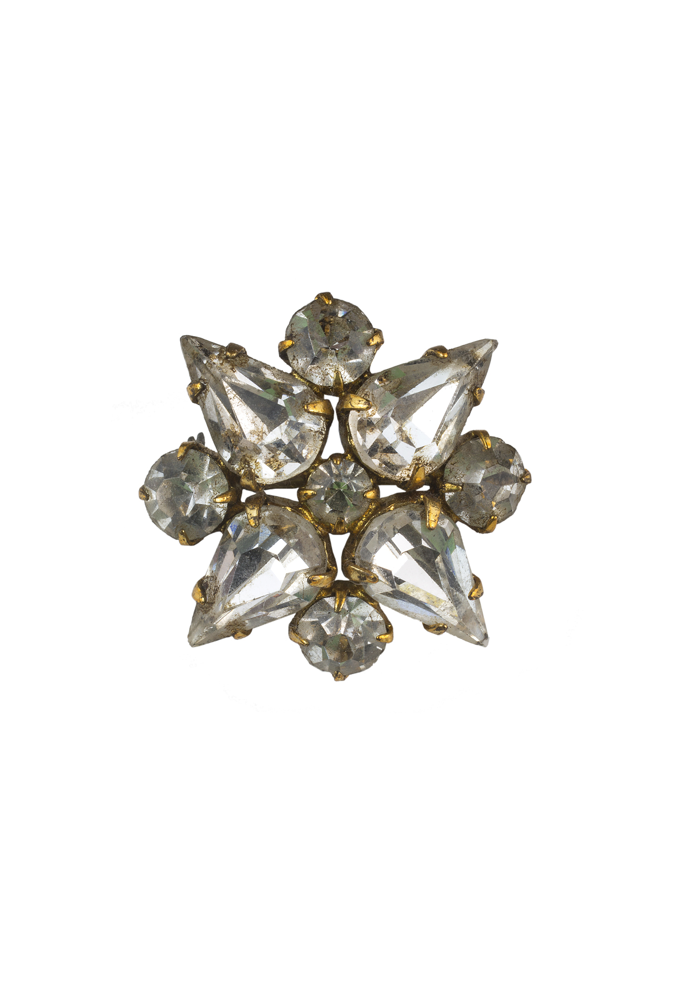 Miniature Crystals Brooch
