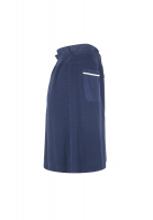 Chanel Navy Logo Skirt