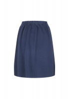 Chanel Navy Logo Skirt