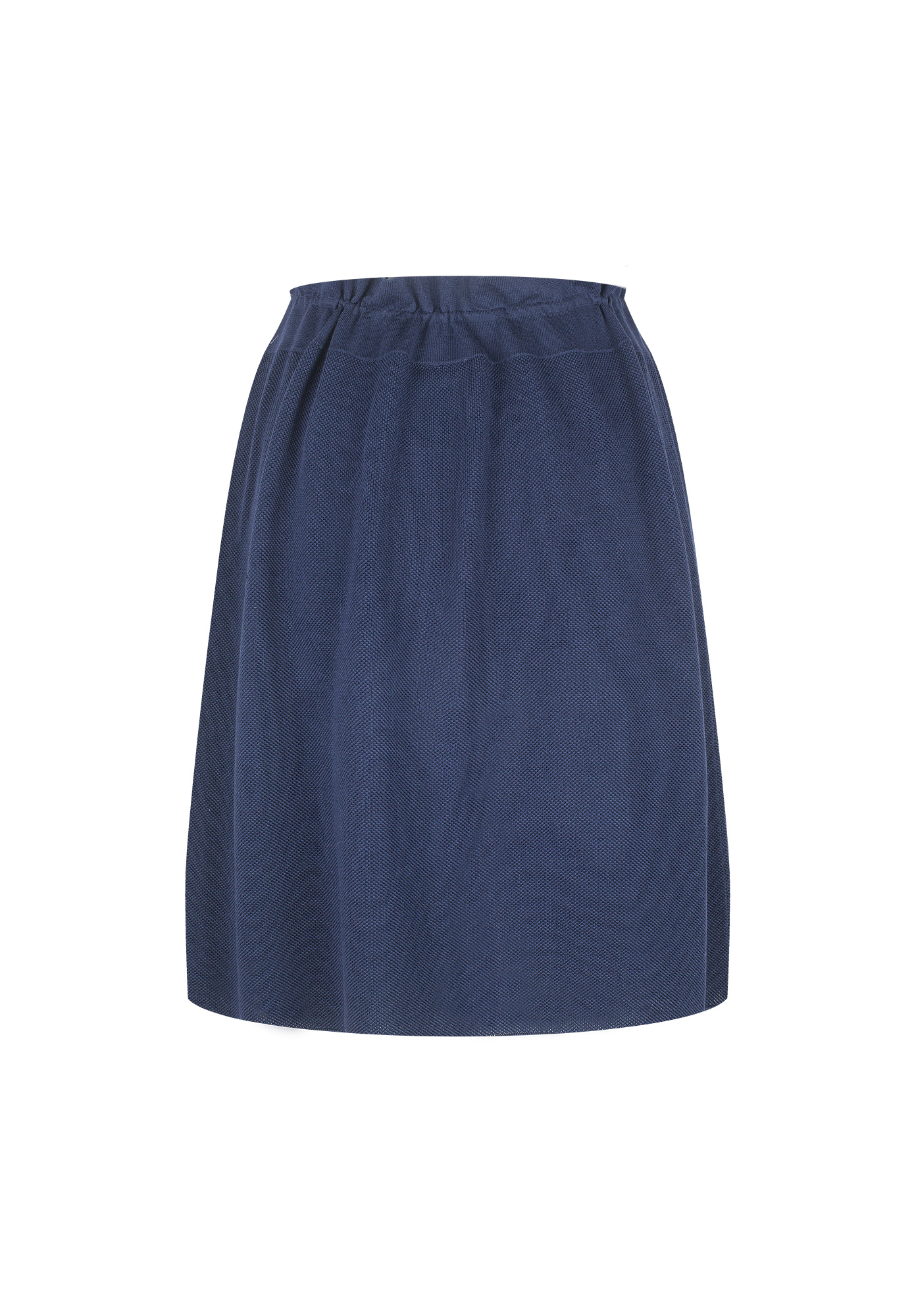 Chanel Navy Logo Skirt