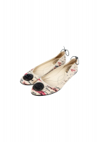 Chanel Ballet Flats With Logo