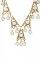 Gold Tone Metal Necklace