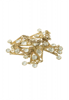 Gold Tone Metal Necklace