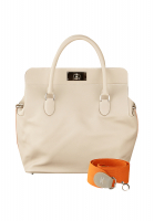 Hermès Toolbox 33 Argile And Orange Swift Bag