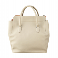 Hermès Toolbox 33 Argile And Orange Swift Bag