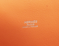 Hermès Toolbox 33 Argile And Orange Swift Bag