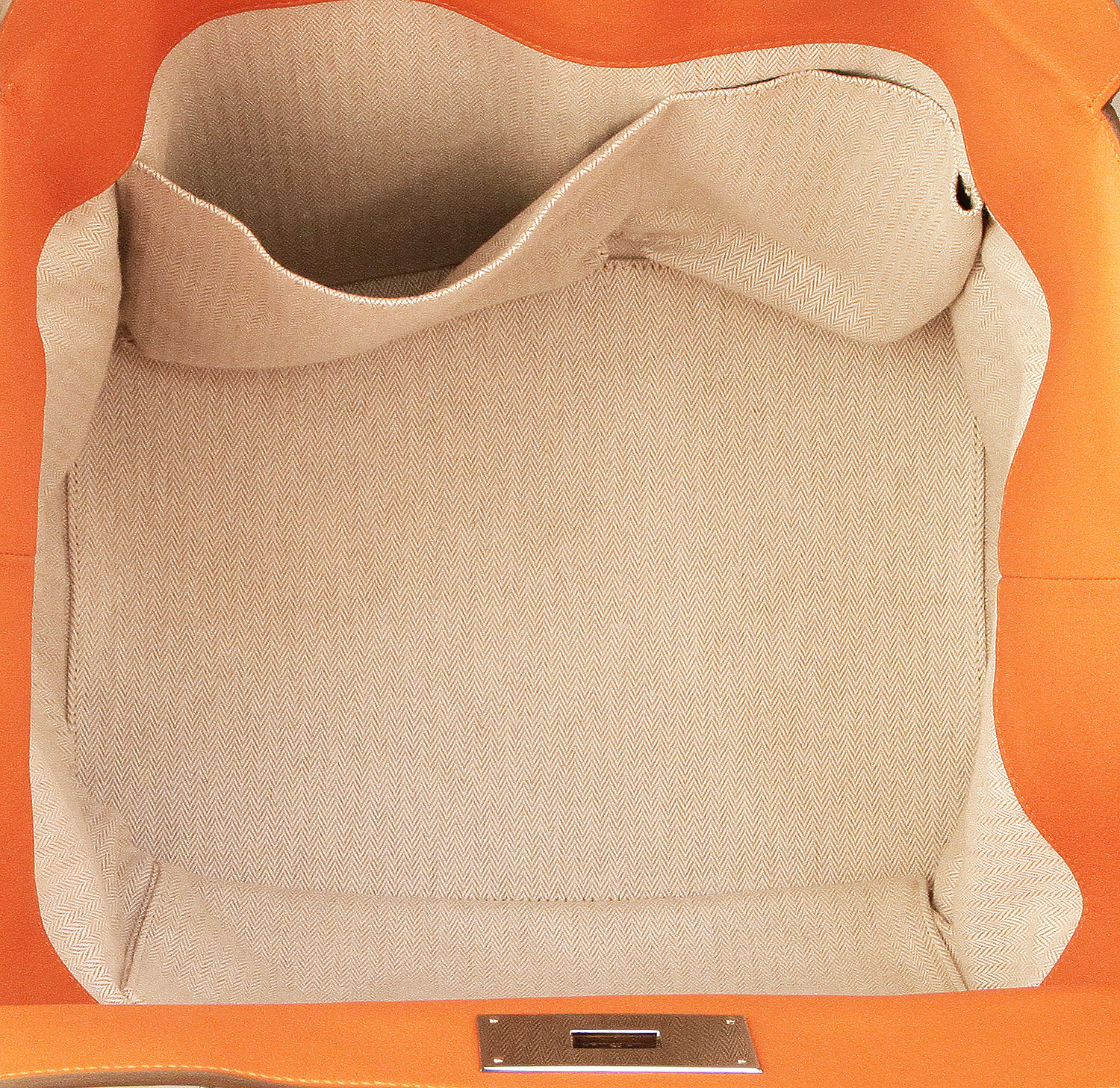 Hermès Toolbox 33 Argile And Orange Swift Bag