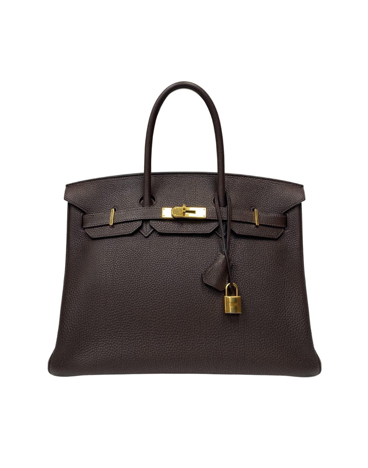 Hermès Birkin 35 Chocolate Togo Bag