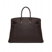 Hermès Birkin 35 Chocolate Togo Bag