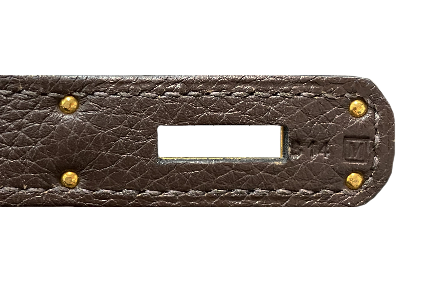 Hermès Birkin 35 Chocolate Togo Bag