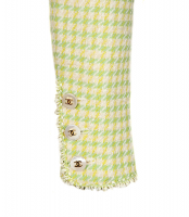 Chanel Pale Green Tweed Jacket