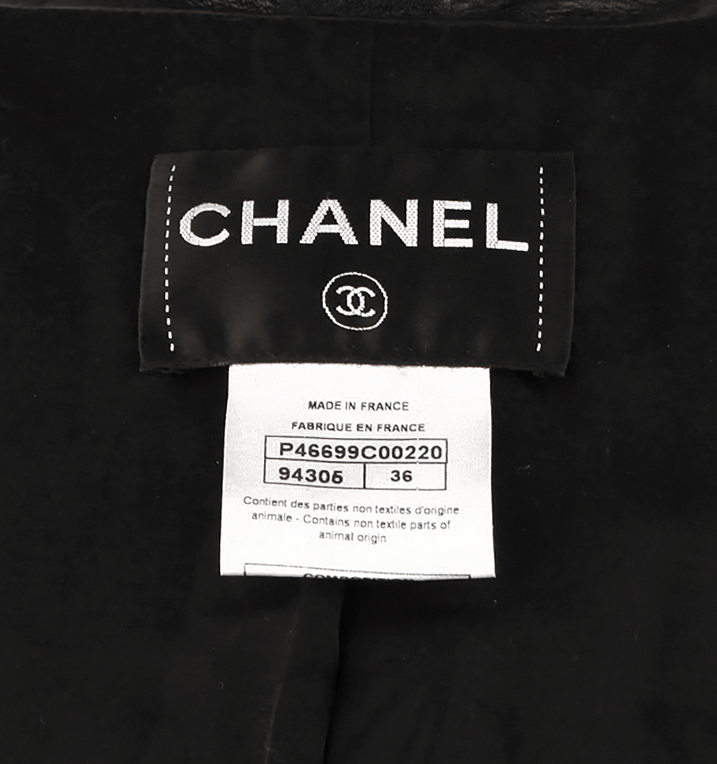 Chanel Quilted Leather Jacket