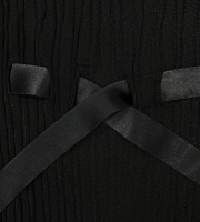 Chanel Black Bow Top