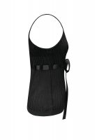 Chanel Black Bow Top