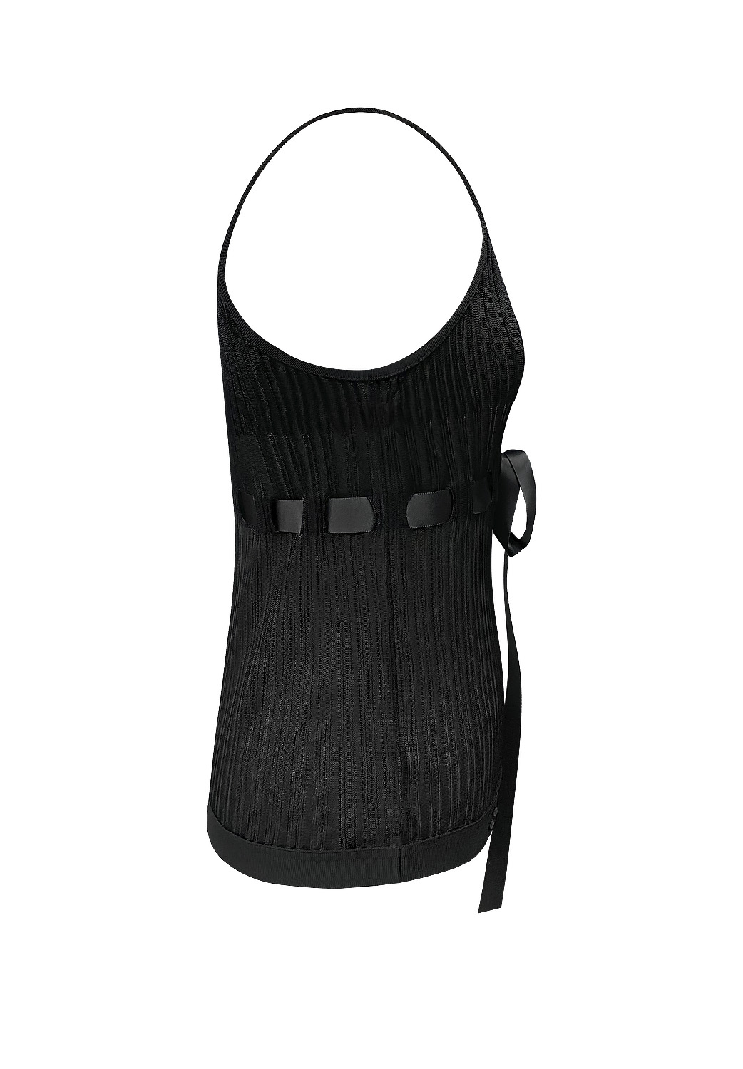 Chanel Black Bow Top