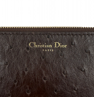 Christian Dior Brown Clutch