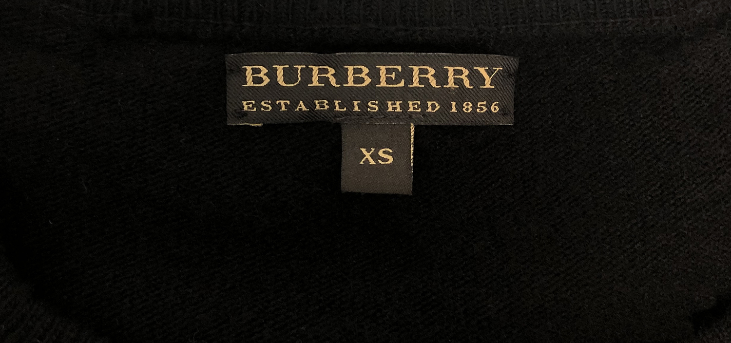 Burberry Black Sweater