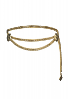Chanel Golden Diamond Chain Belt