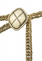 Chanel Golden Diamond Chain Belt