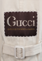 Gucci Double Breasted Trench Coat