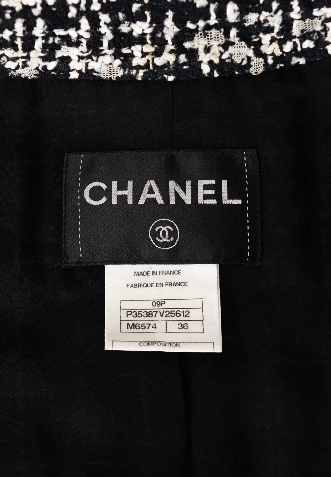 Chanel Long Plaid Jacket