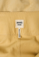 Hermès Suede Fringed Skirt