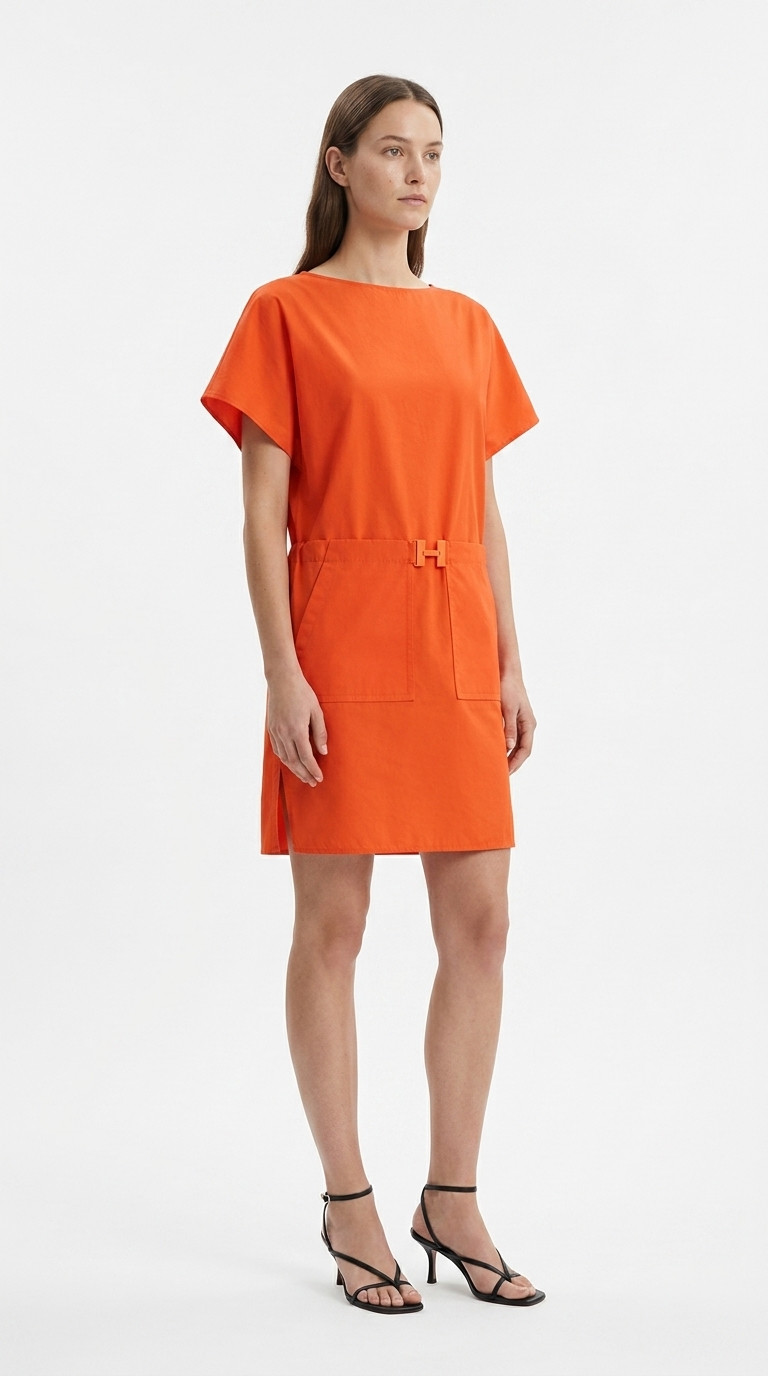 Hermès Orange Dress