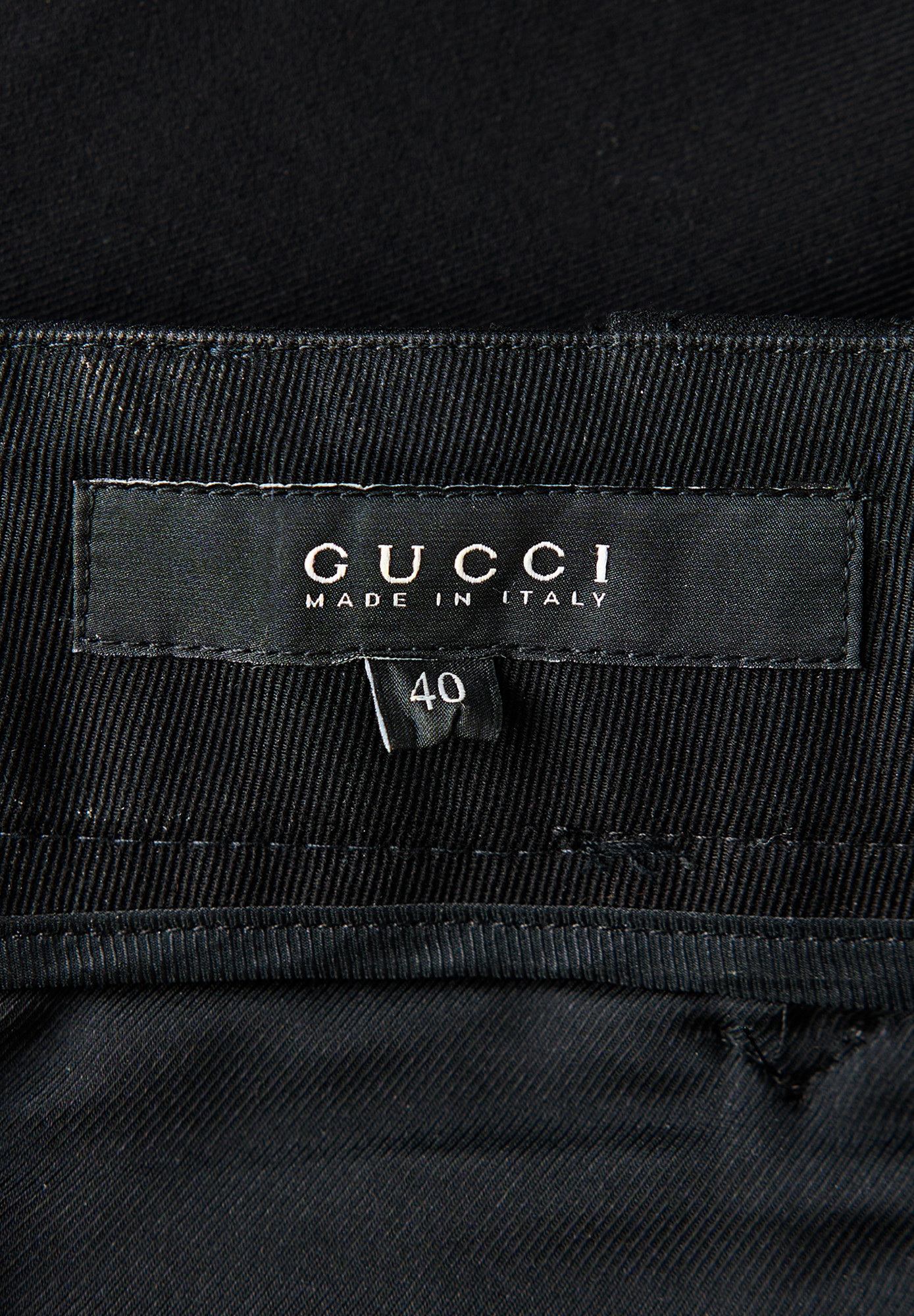 Gucci Black Trousers