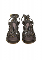 Tom Ford Brown Woven Sandals