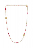 Chanel Pearl Necklace with Logos