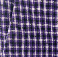 Miu Miu Purple Wool Checkered Pants