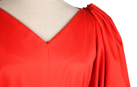 Yves Saint Laurent Scarlet Dress