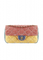 Chanel Coloful Tweed Flap Bag