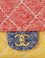 Chanel Coloful Tweed Flap Bag
