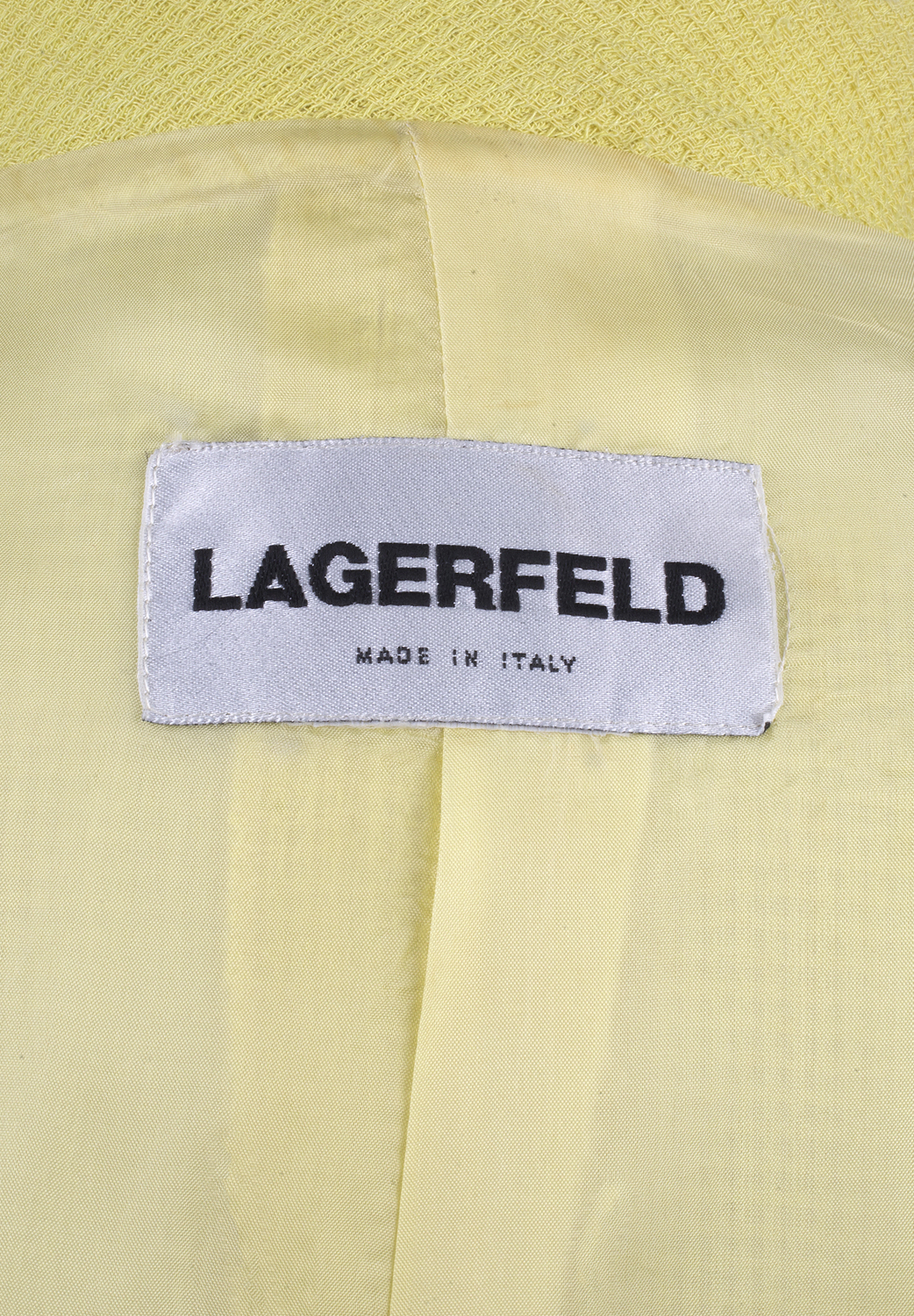 Karl Lagerfeld Yellow Jacket