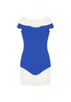 Thierry Mugler Blue Dress