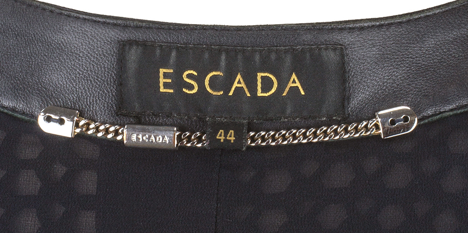 Escada Leather Jacket
