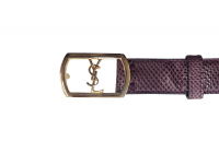 Yves Saint Laurent Lilac Belt