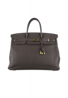 Hermès Birkin 40 Bag Chocolate Togo