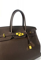 Hermès Birkin 40 Bag Chocolate Togo