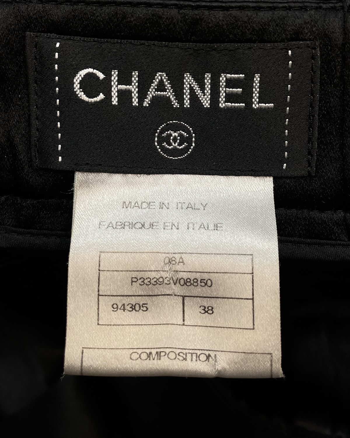 Chanel Black Trousers