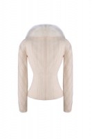 Christian Dior Fur Collar Jacket