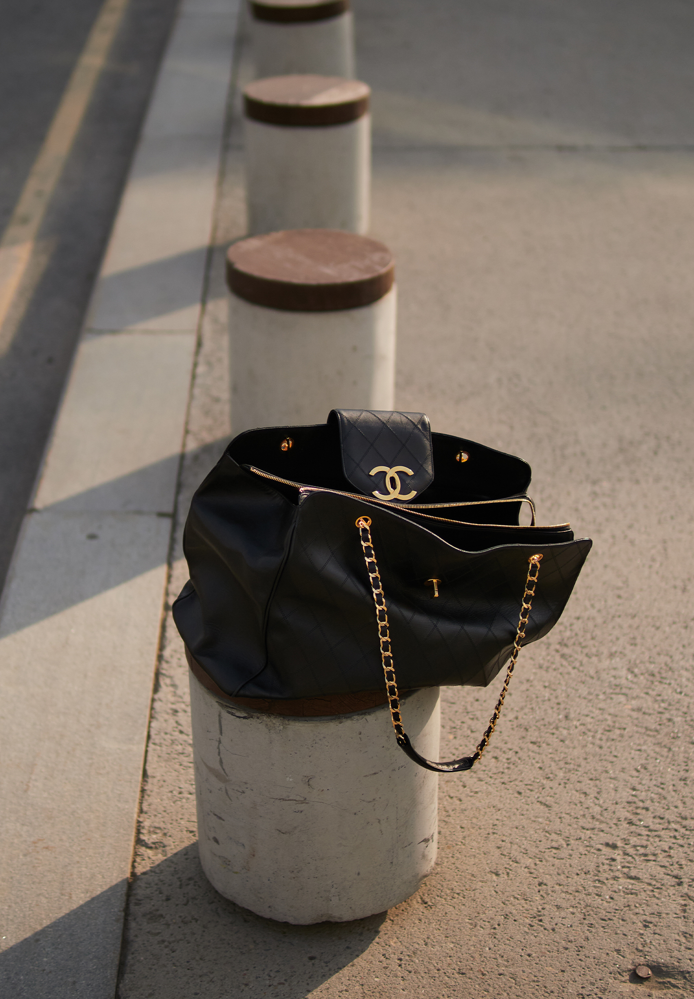 Chanel Supermodel Tote Black Bag