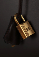 Hermès Kelly 28 Chocolate Box Sellier Bag