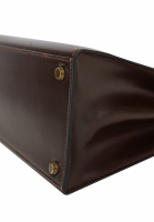 Hermès Kelly 28 Chocolate Box Sellier Bag