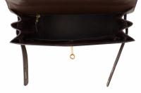 Hermès Kelly 28 Chocolate Box Sellier Bag